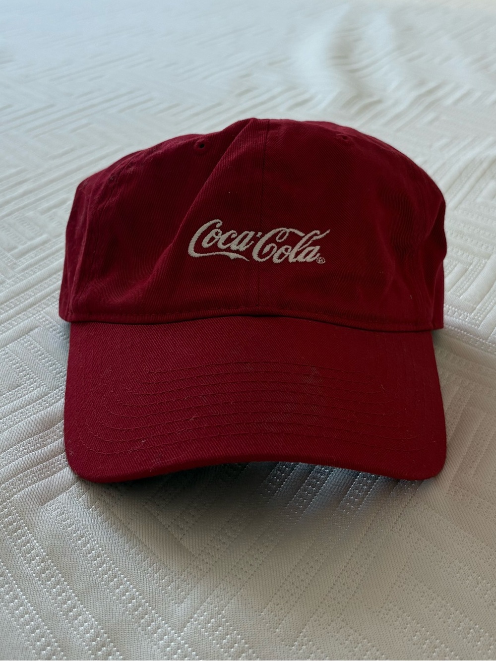 KITH x Mitchell & Ness Coca Cola Red Baseball Cap